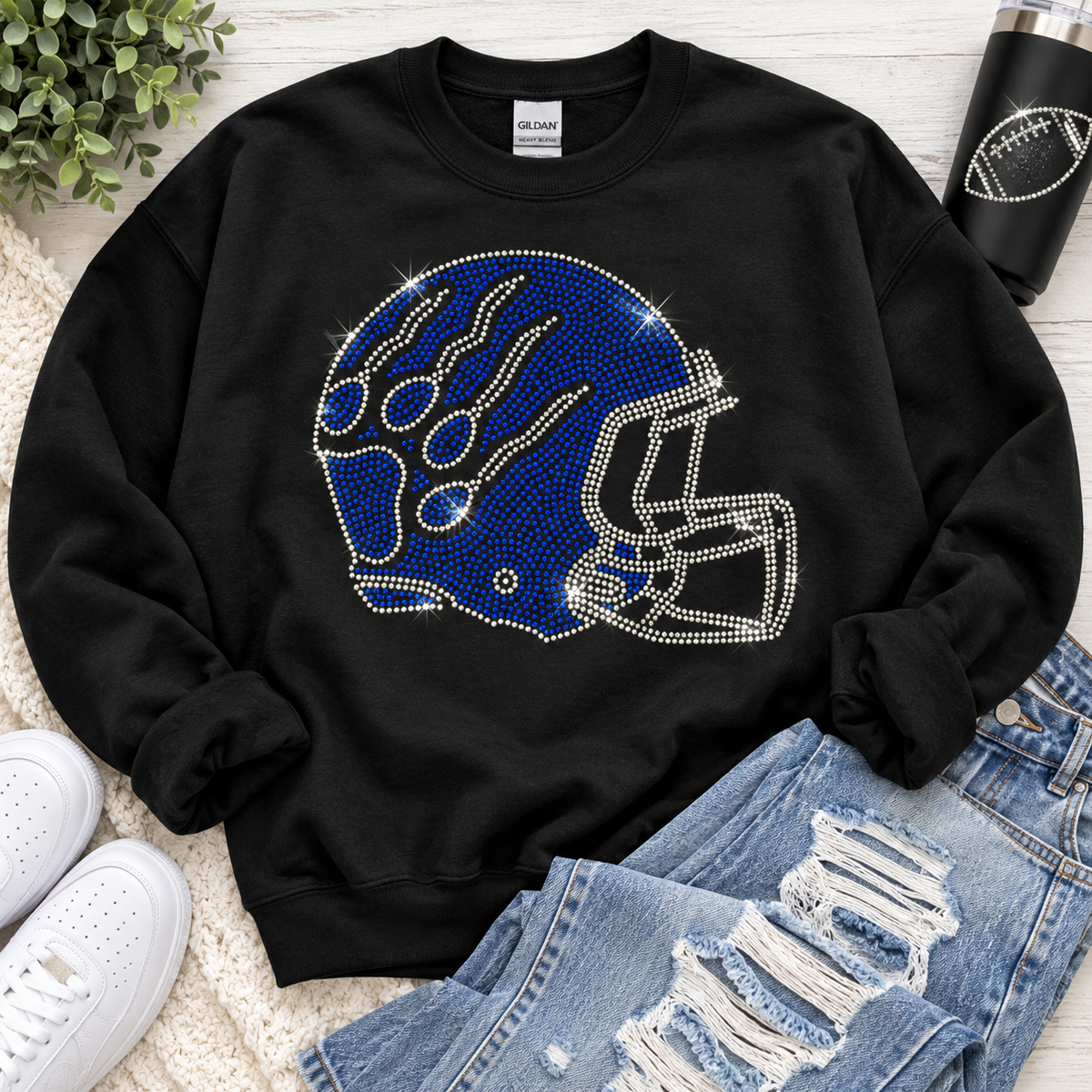 Bobcats Helmet Spangles Transfer