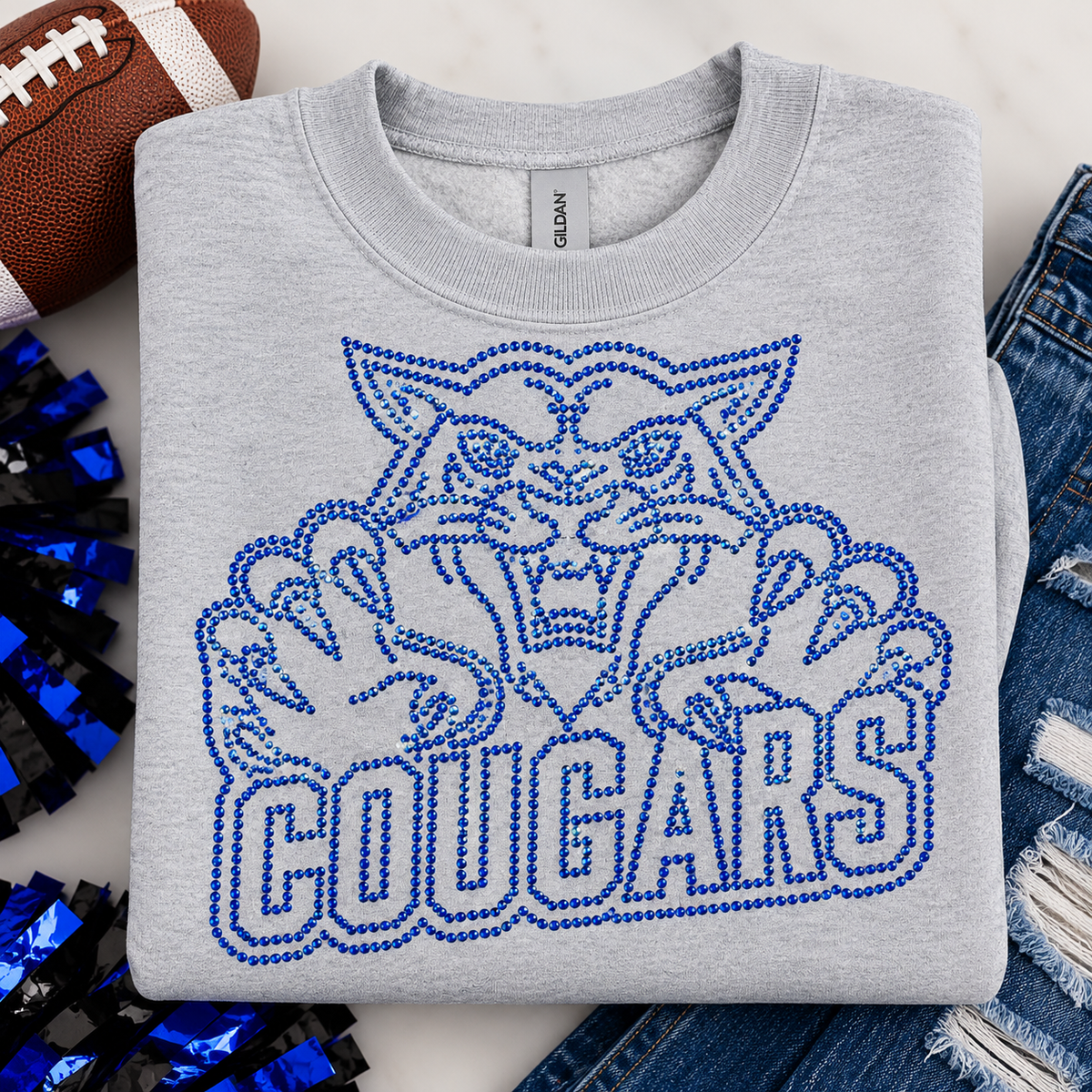 Cougars Spangles Transfer